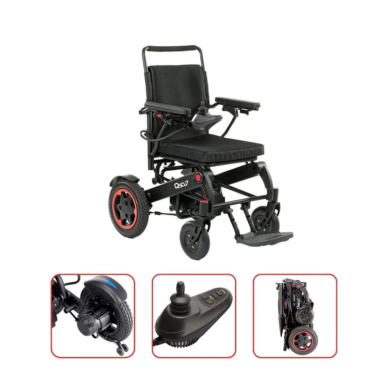 Q50R Carbon Fiber Foldable Power Wheelchair