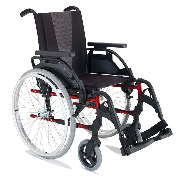 BREEZY Style Folding Aluminum Wheelchair